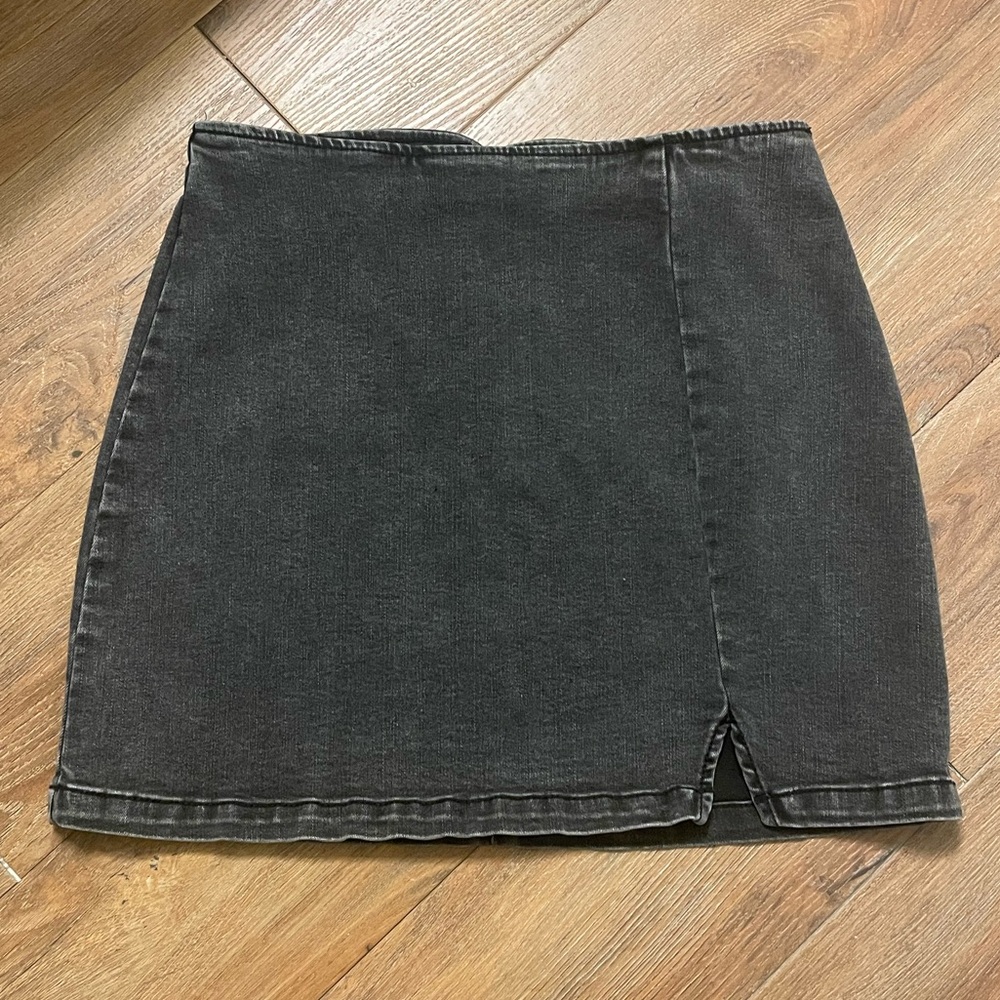 Wild Fable Black Denim Skirt